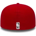 gorra-plana-roja-ajustada-59fifty-essential-de-chicago-bulls-nba-de-new-era