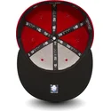 cappello-piatto-rosso-aderente-59fifty-essential-dei-chicago-bulls-nba-di-new-era