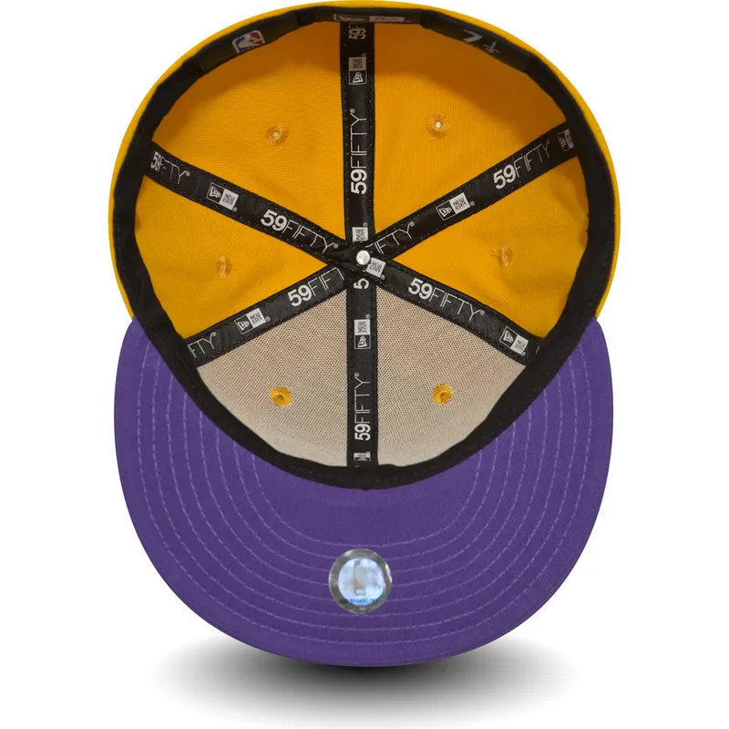 59fifty-essential-los-angeles-lakers-nba-new-era-gelbe-flat-cap