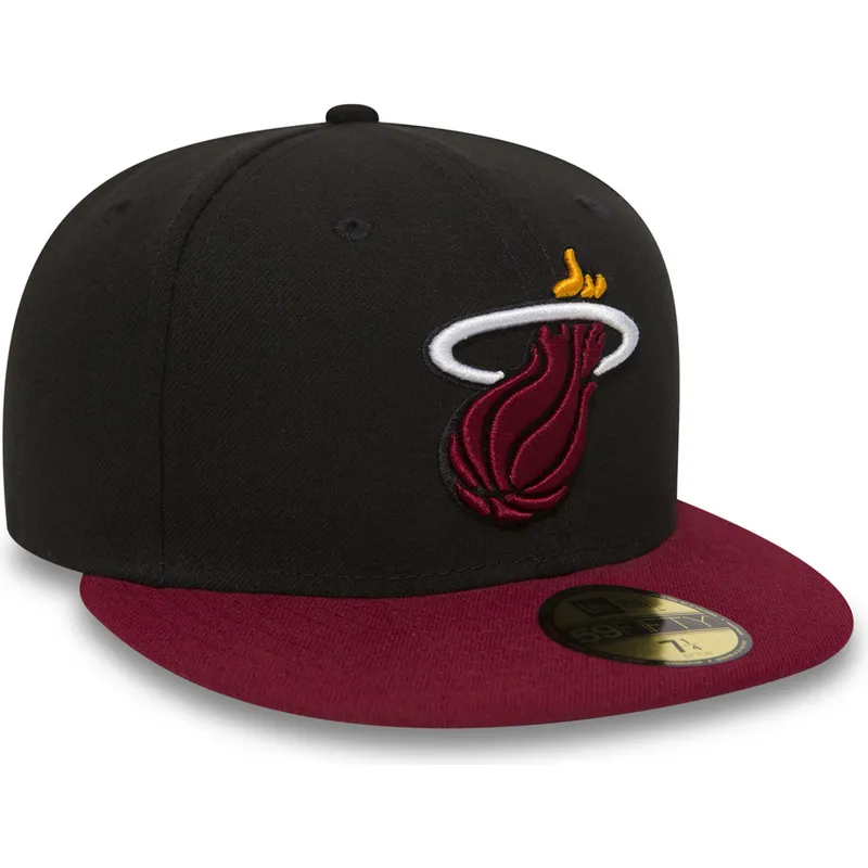 epci-plata-negru-fitted-59fifty-essential-de-miami-heat-nba-de-new-era