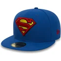epci-plata-albastru-ajustat-59fifty-superman-character-essential-warner-bros-de-new-era