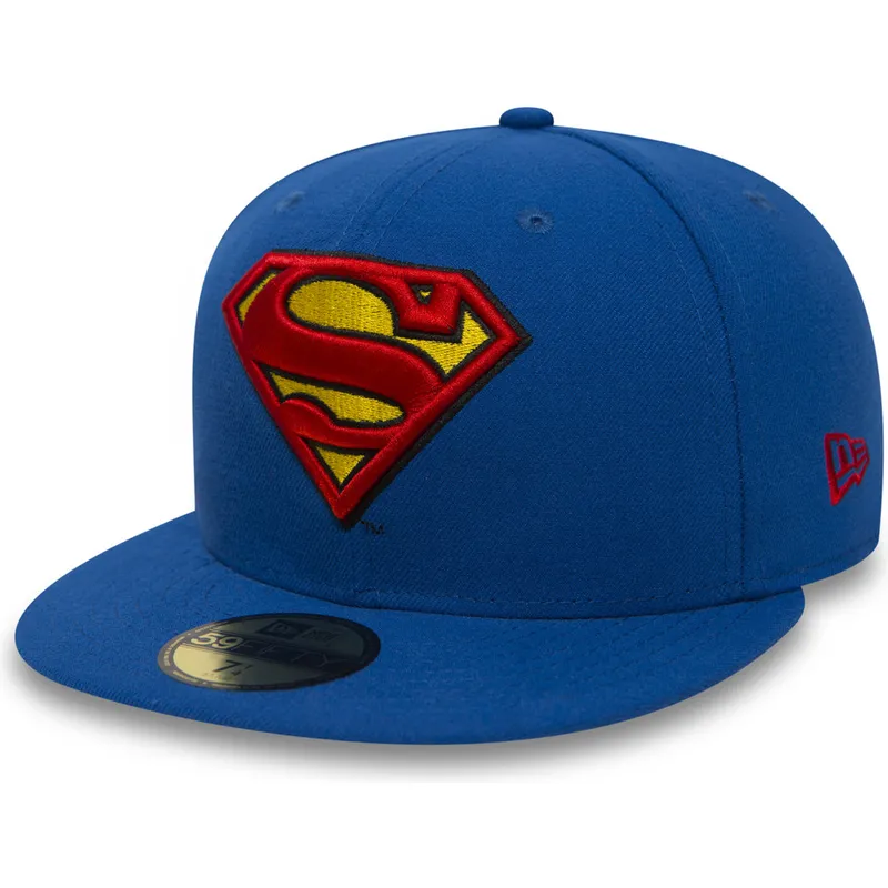epci-plata-albastru-ajustat-59fifty-superman-character-essential-warner-bros-de-new-era