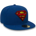epci-plata-albastru-ajustat-59fifty-superman-character-essential-warner-bros-de-new-era