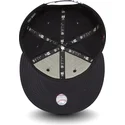 berretto-piatto-blu-navy-regolabile-9fifty-essential-dei-boston-red-sox-mlb-di-new-era