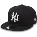 new-york-yankees-mlb-9fifty-essential-justerbar-marinbla-flat-keps-fran-new-era