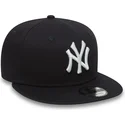 new-york-yankees-mlb-9fifty-essential-justerbar-marinbla-flat-keps-fran-new-era