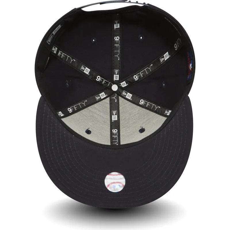 new-york-yankees-mlb-9fifty-essential-justerbar-marinbla-flat-keps-fran-new-era