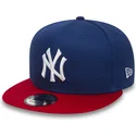 epci-plata-albastru-snapback-ajustable-9fifty-cotton-block-de-new-york-yankees-mlb-de-new-era