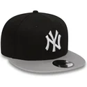 epci-plata-negru-snapback-ajustable-9fifty-cotton-block-de-new-york-yankees-mlb-de-new-era