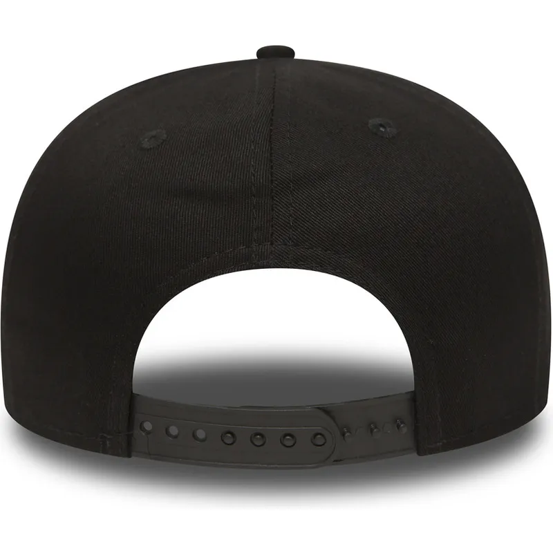 cappellino-nero-a-visiera-piatta-regolabile-9fifty-white-on-black-dei-new-york-yankees-mlb-di-new-era