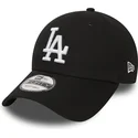 los-angeles-dodgers-mlb-new-era-9forty-essential-svart-justerbar-bojd-keps
