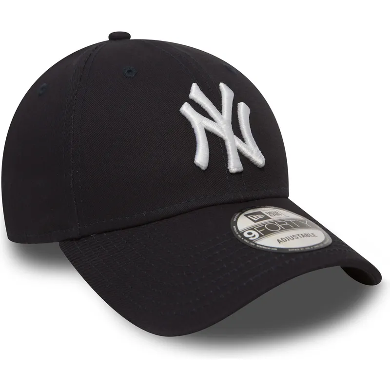 new-era-mlb-new-york-yankees-9forty-essential-verstellbare-marineblaue-kappe