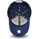 new-york-yankees-mlb-9forty-essential-verstellbare-blaue-kappe-mit-gebogenem-schirm-von-new-era