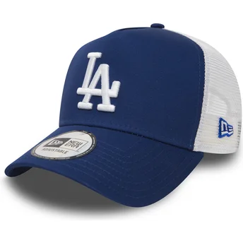 Trucker Cap blau Clean A Frame von Los Angeles Dodgers MLB von New Era