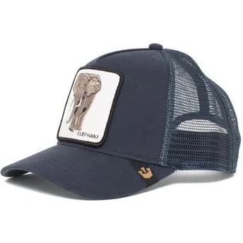epci-curbata-bleumarin-snapback-elephant-the-farm-de-goorin-bros