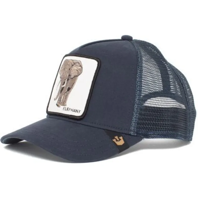 epci-curbata-bleumarin-snapback-elephant-the-farm-de-goorin-bros