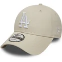 epci-curbata-alb-reglabila-roto-9forty-essential-de-los-angeles-dodgers-mlb-de-new-era
