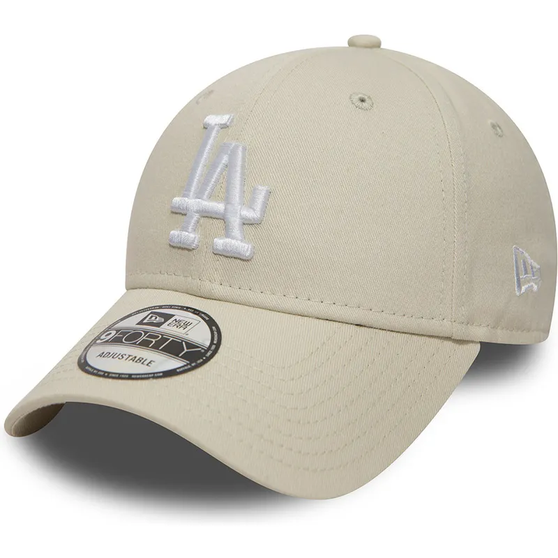epci-curbata-alb-reglabila-roto-9forty-essential-de-los-angeles-dodgers-mlb-de-new-era