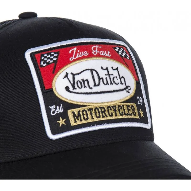 cap-curbata-black-adjustable-strap-de-von-dutch