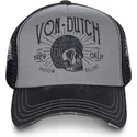 justerbar-gra-och-svart-bojd-keps-crew1-fran-von-dutch