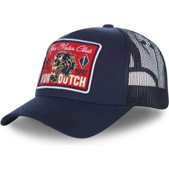 Cap curbată navy blue snapback de Von Dutch