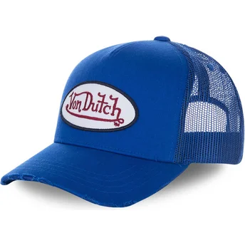 cap-curbata-blue-snapback-de-von-dutch