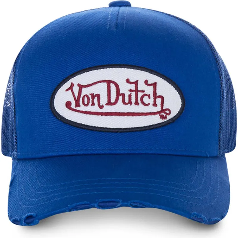 cap-curbata-blue-snapback-de-von-dutch