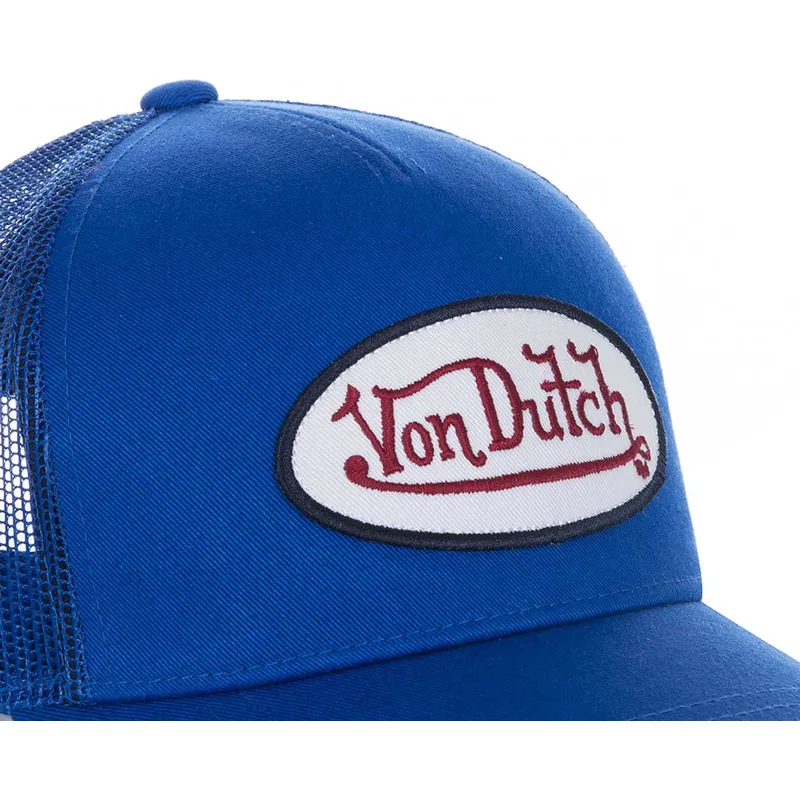 cap-curbata-blue-snapback-de-von-dutch