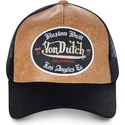 cap-curbata-brown-snapback-de-von-dutch