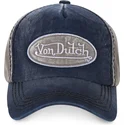 casquette-courbee-bleue-marine-et-grise-ajustable-ilan01-von-dutch