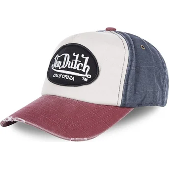 Șepci curbată alb reglabilă JACKBWR de Von Dutch