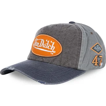 Șepci curbată gri reglabilă JACKGM de Von Dutch