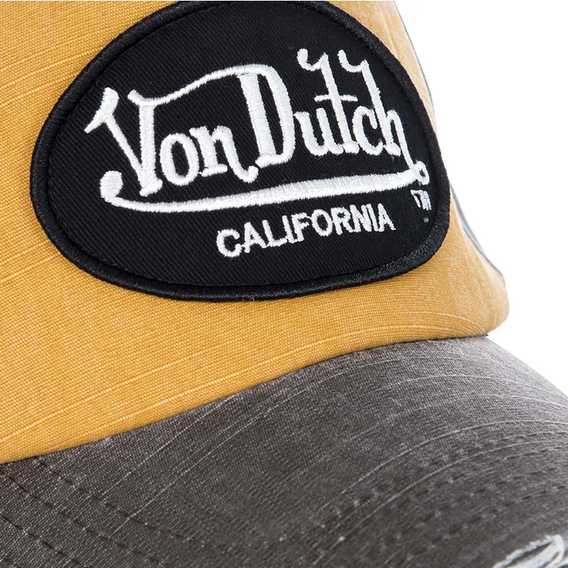 cap-curbata-yellow-adjustable-strap-de-von-dutch