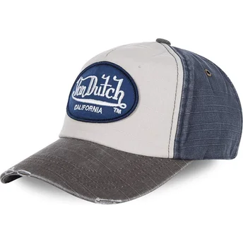 Cap curbată white adjustable strap de Von Dutch