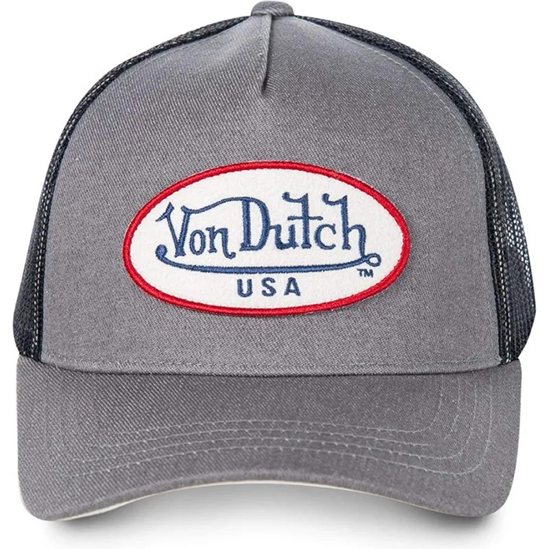 epci-curbata-gri-snapback-logd02-de-von-dutch