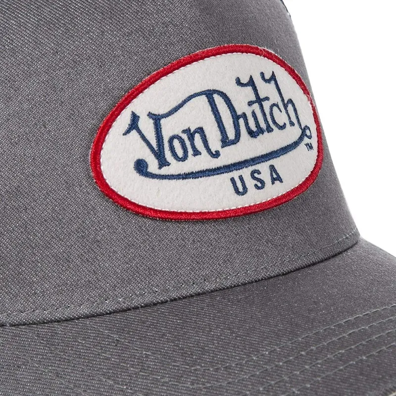 epci-curbata-gri-snapback-logd02-de-von-dutch