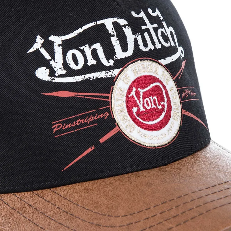 epci-curbata-negru-snapback-pin-de-von-dutch