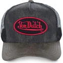epci-curbata-negru-snapback-rob-de-von-dutch