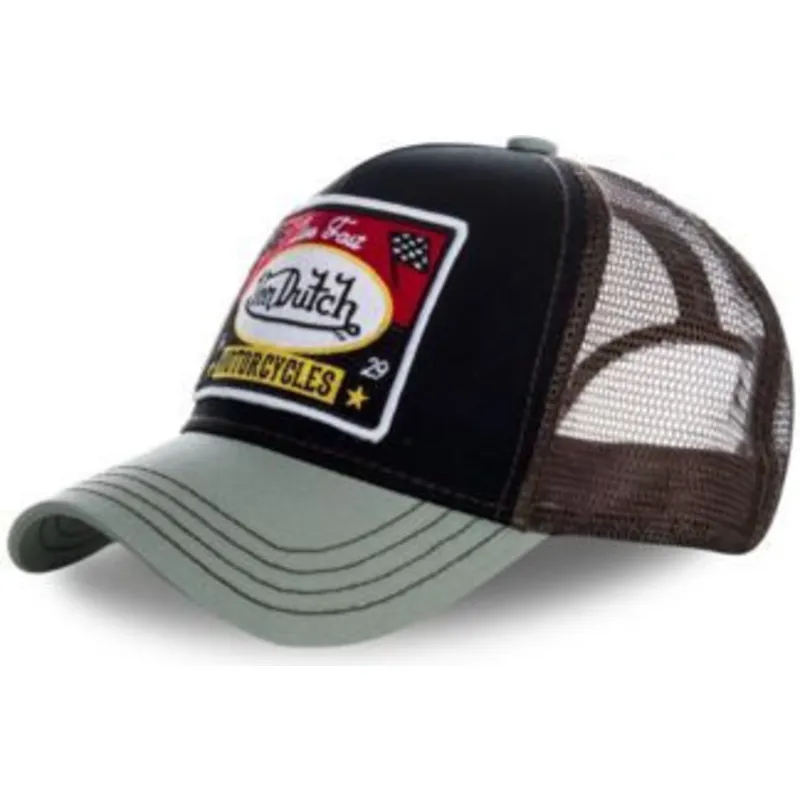 epci-curbata-negru-snapback-square18-de-von-dutch