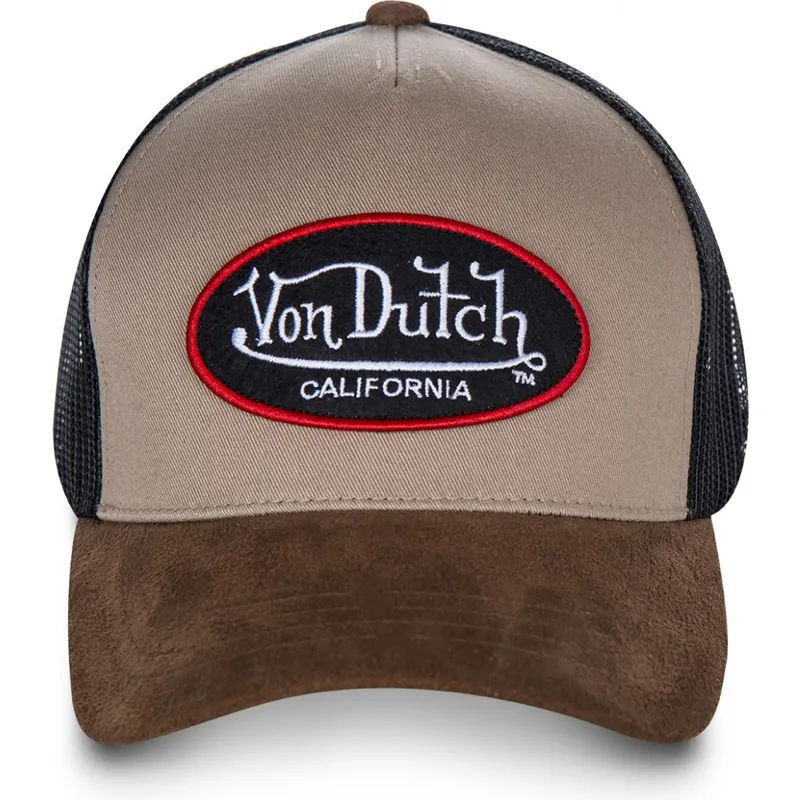 cappellino-trucker-beige-suede-di-von-dutch