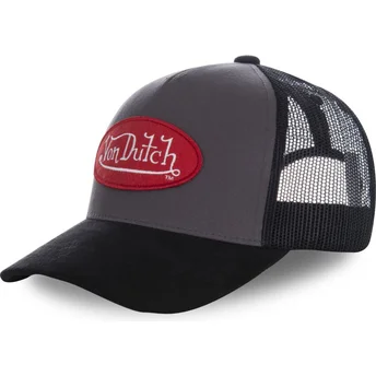 epci-curbata-negru-snapback-suede2-de-von-dutch