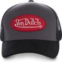epci-curbata-negru-snapback-suede2-de-von-dutch