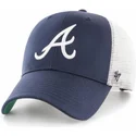 epci-curbata-bleumarin-snapback-de-atlanta-braves-mlb-de-47-brand