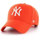 epci-curbata-portocaliu-reglabila-brillante-de-new-york-yankees-mlb-de-47-brand
