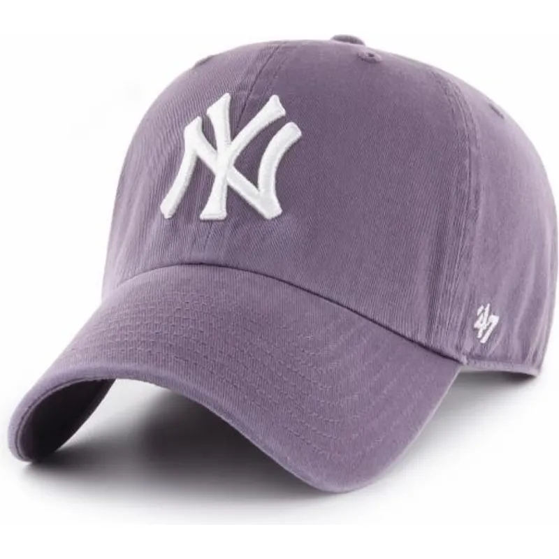 cap-curbata-violet-adjustable-strap-de-new-york-yankees-mlb-de-47-brand