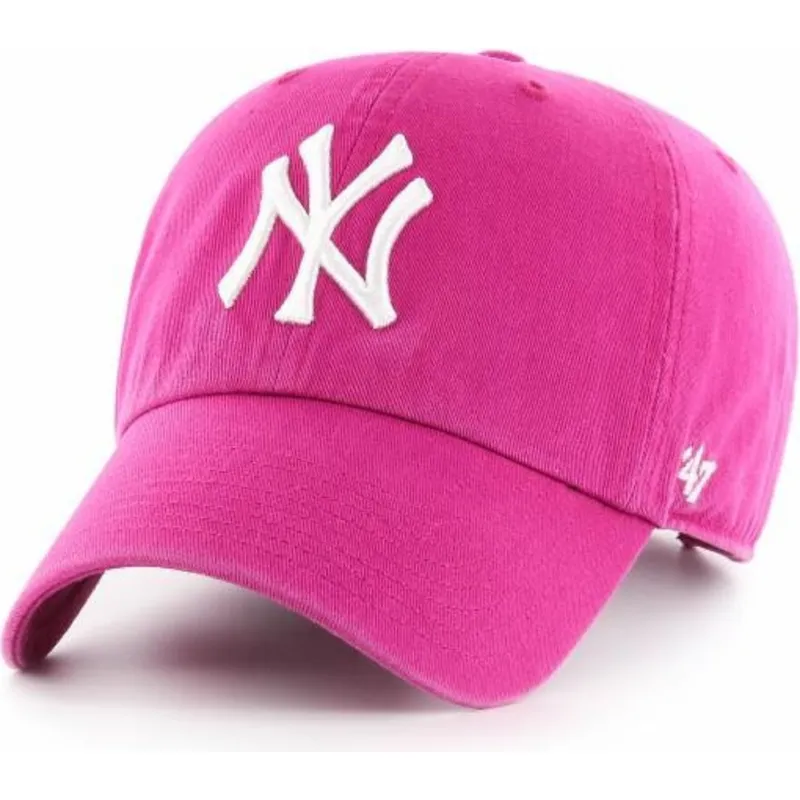 epci-curbata-roz-reglabila-orquidea-de-new-york-yankees-mlb-de-47-brand