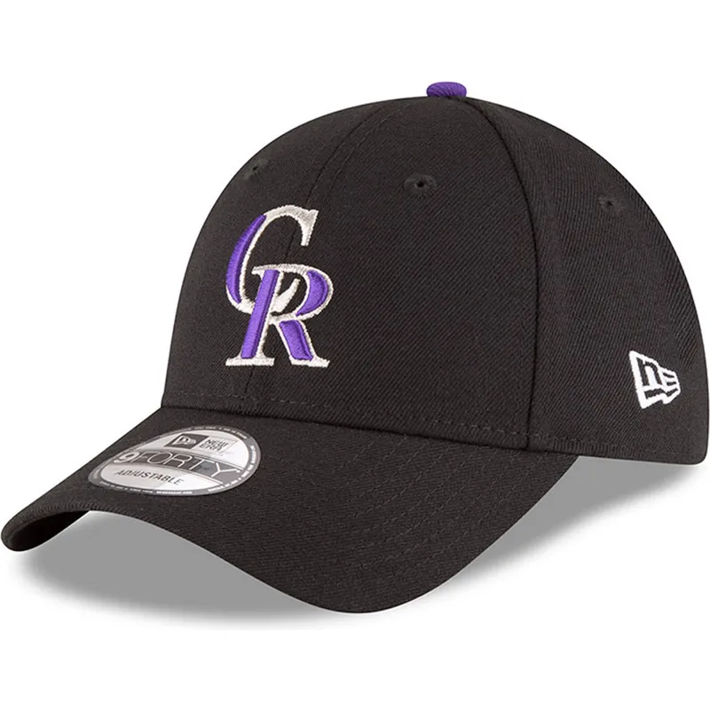 epci-curbata-negru-reglabila-9forty-the-league-de-colorado-rockies-mlb-de-new-era