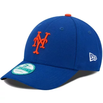 New Era Curved Brim 9FORTY The League New York Mets MLB Blue Adjustable Cap
