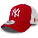 cap-curbata-red-snapback-clean-a-frame-2-de-new-york-yankees-mlb-de-new-era