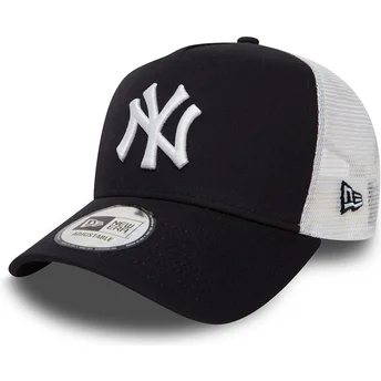 Șepci curbată camionagiu bleumarin snapback Clean A Frame 2 de New York Yankees MLB de New Era